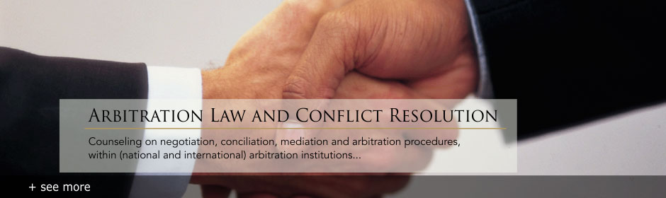 Arbitration Law and Conflict Resolution